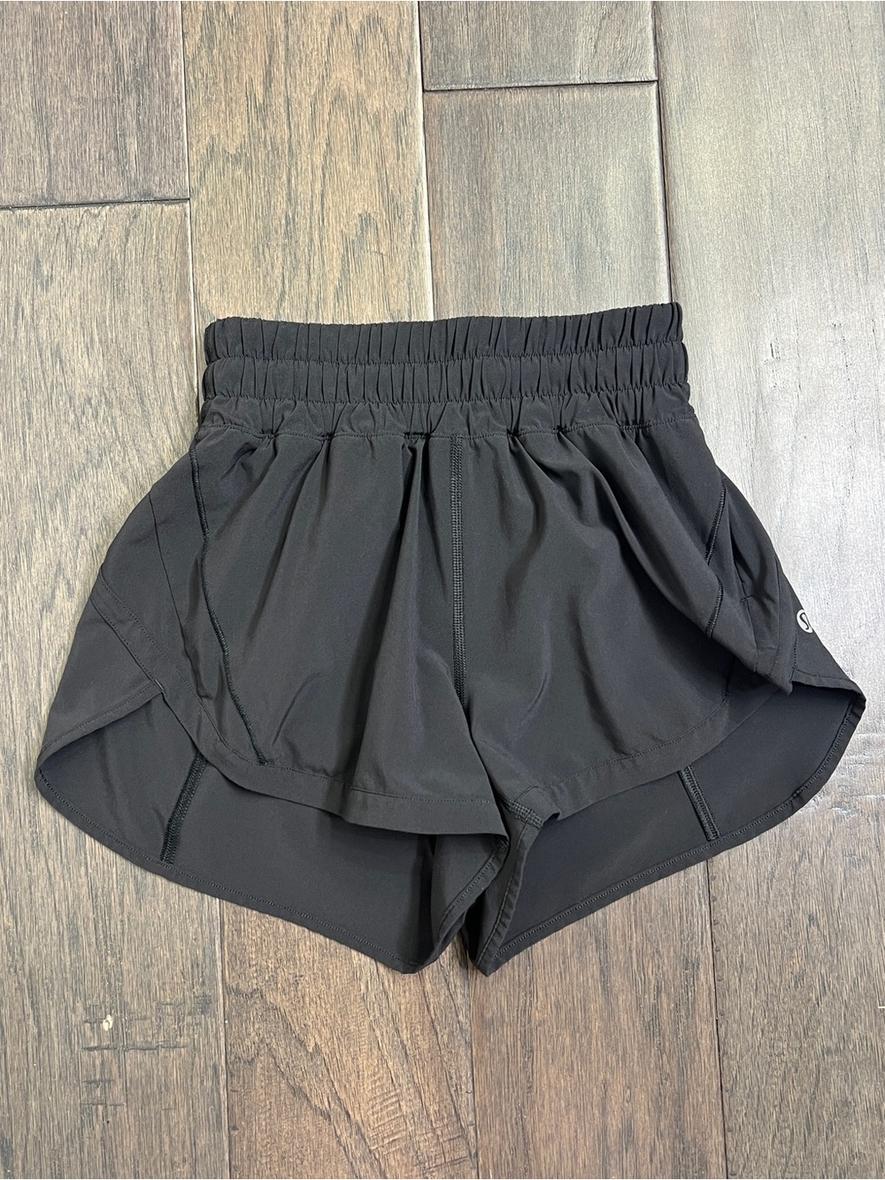 Lululemon Track That High-Rise Short 3" Lined Black
